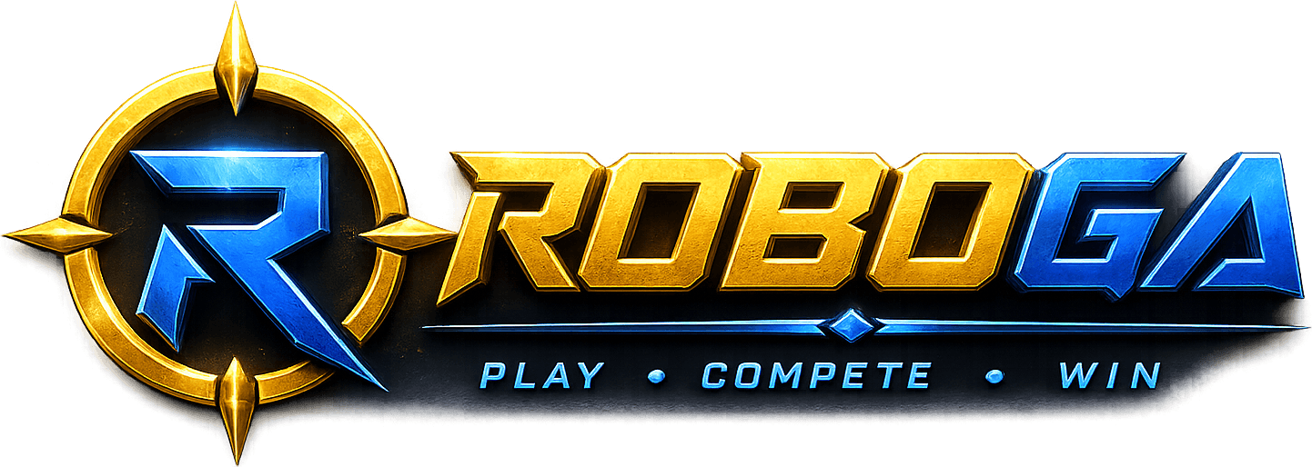 Roboga — Play · Compete · Win